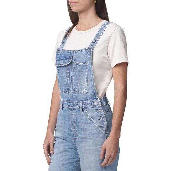 Anthropologie x Citizens of Humanity Jamie Organic Denim Overalls $378 Sz 14 - Picture 5 of 14
